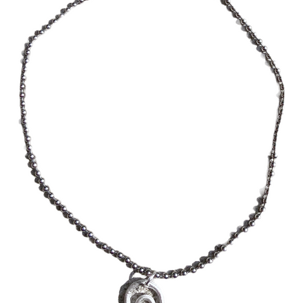 Spiral Silver Necklace