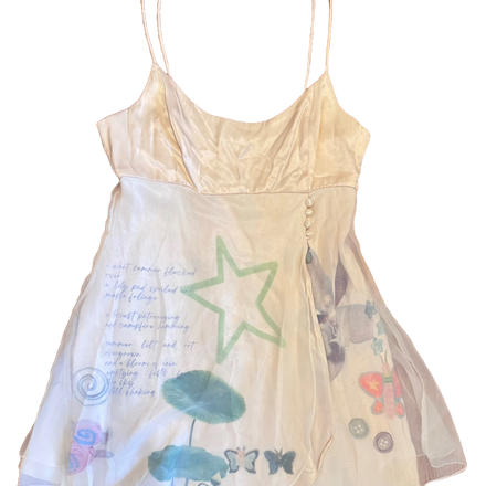 Vintage Tan Dress 1241