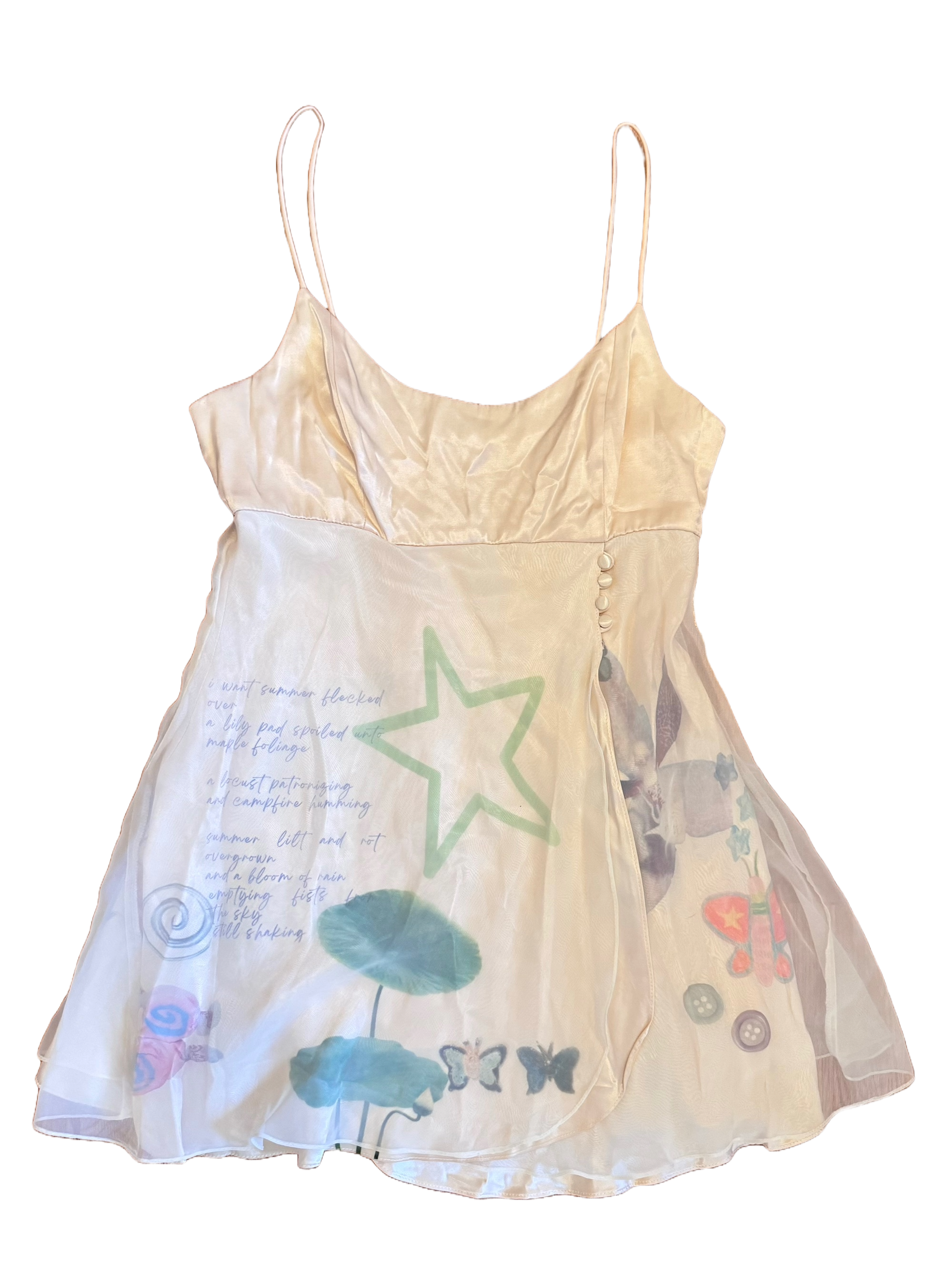 Vintage Tan Dress 1241
