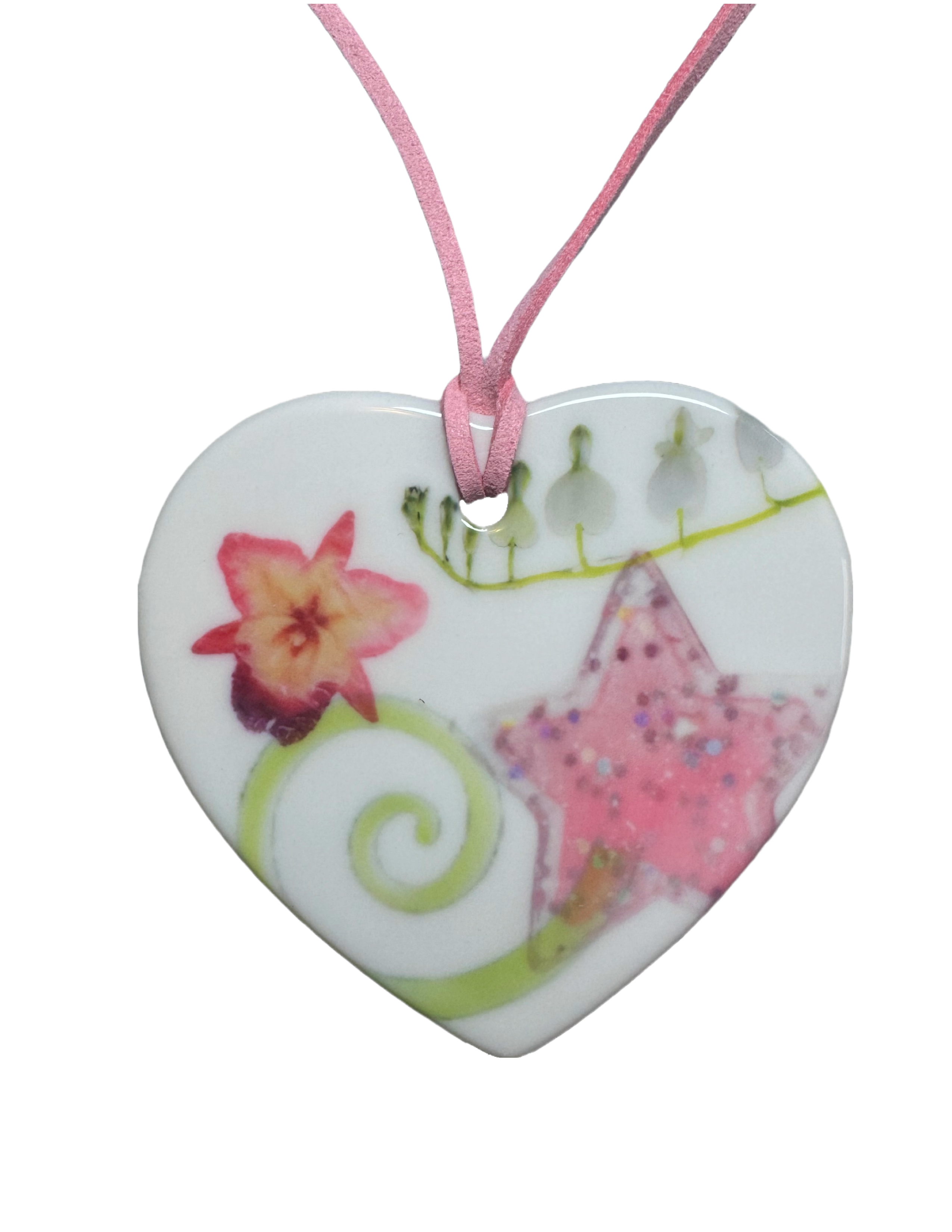 heart charm necklace 9