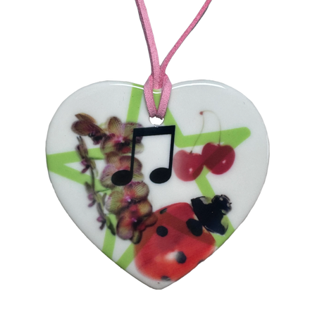 heart charm necklace 8