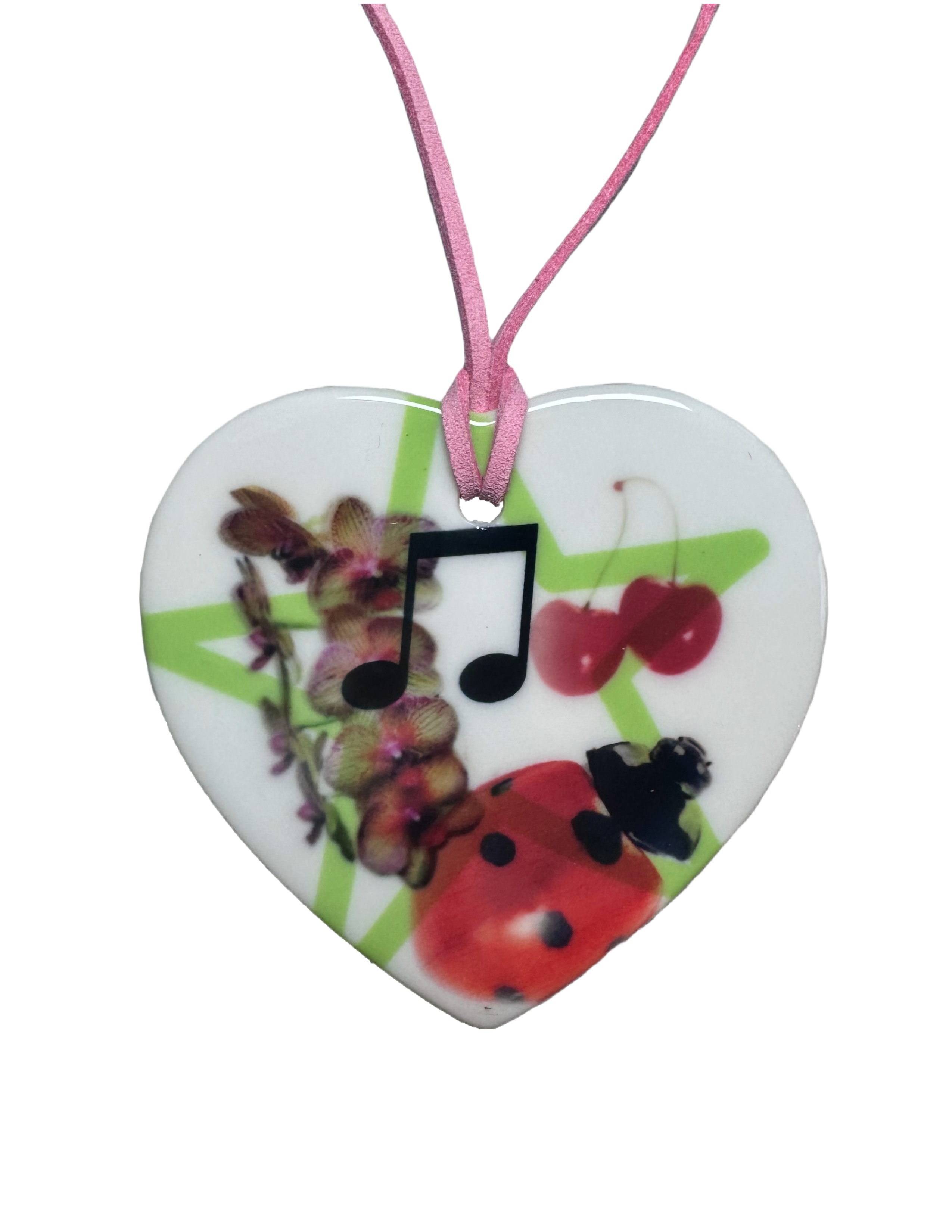 heart charm necklace 8