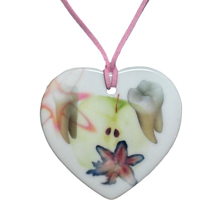 heart charm necklace 5