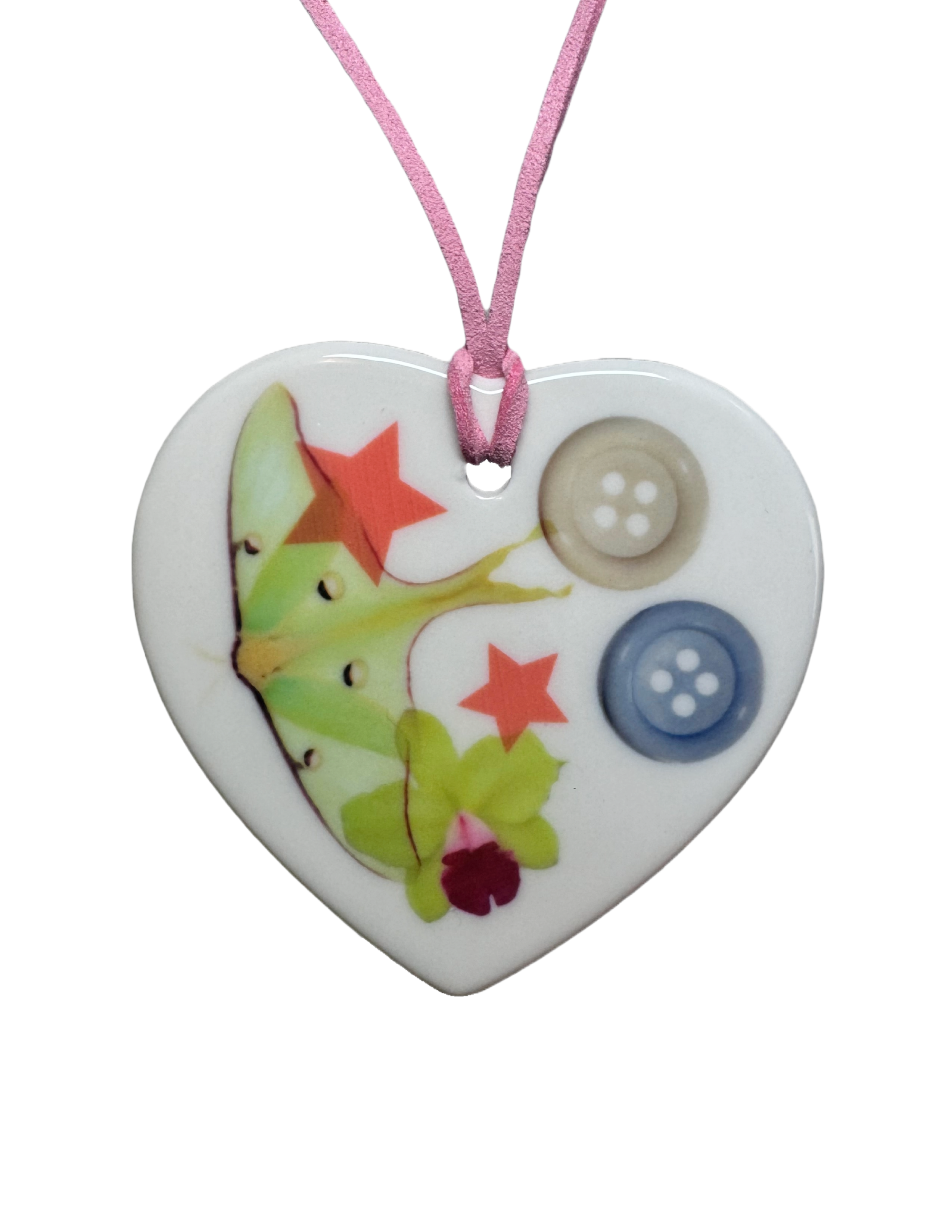 heart charm necklace 4