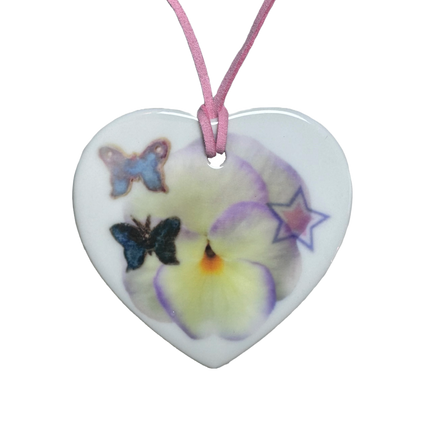 heart charm necklace 3