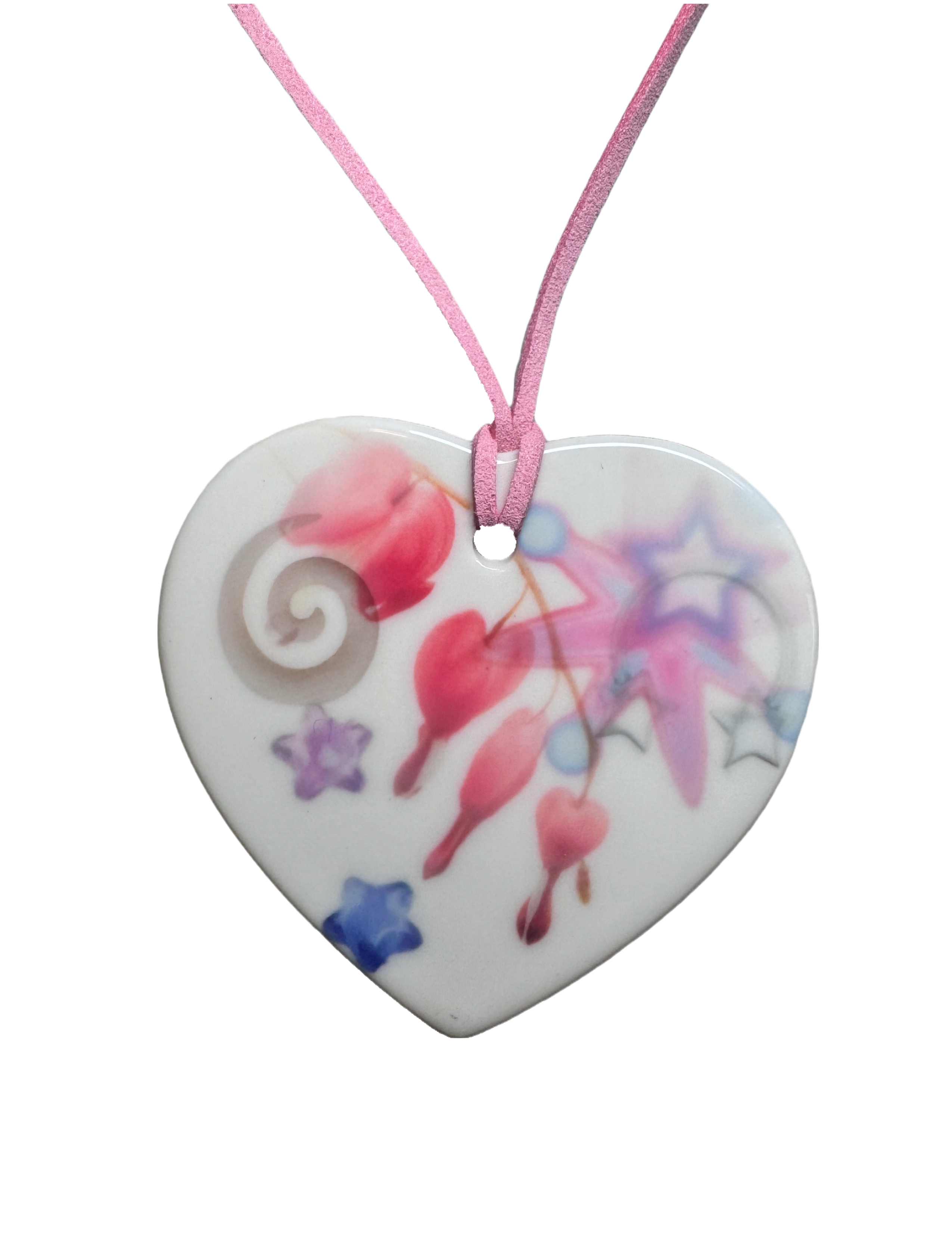 heart charm necklace 2