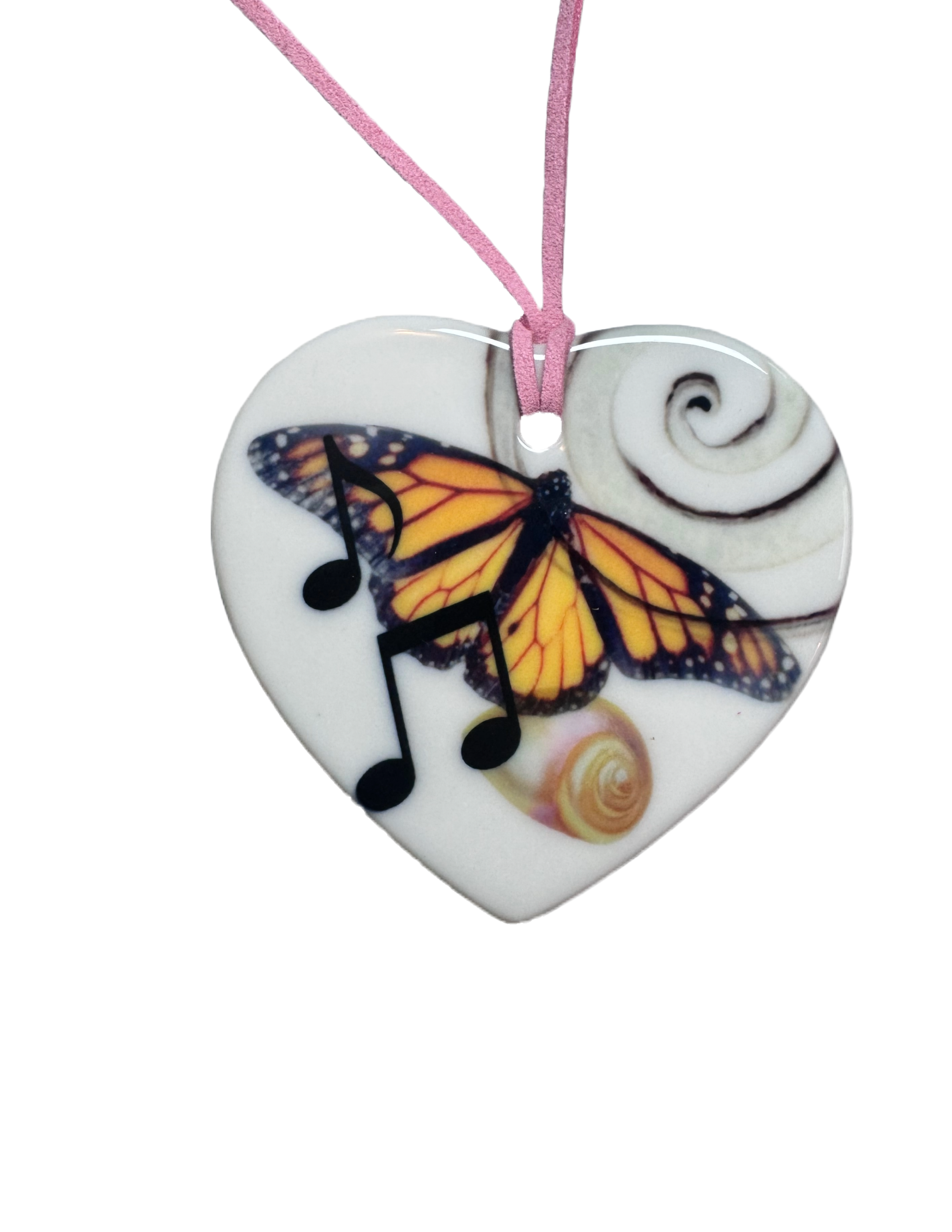 heart charm necklace 1