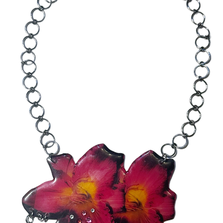 Fire Lily Necklace