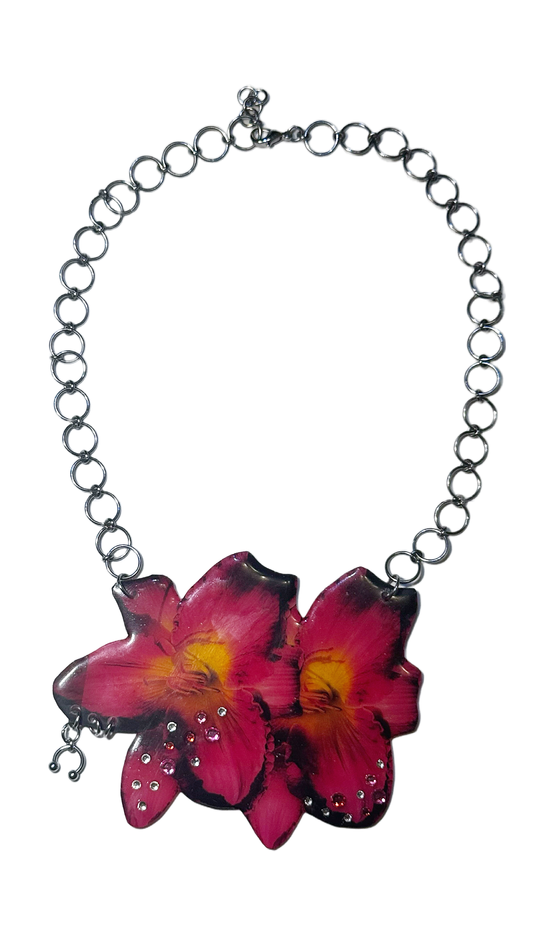 Fire Lily Necklace