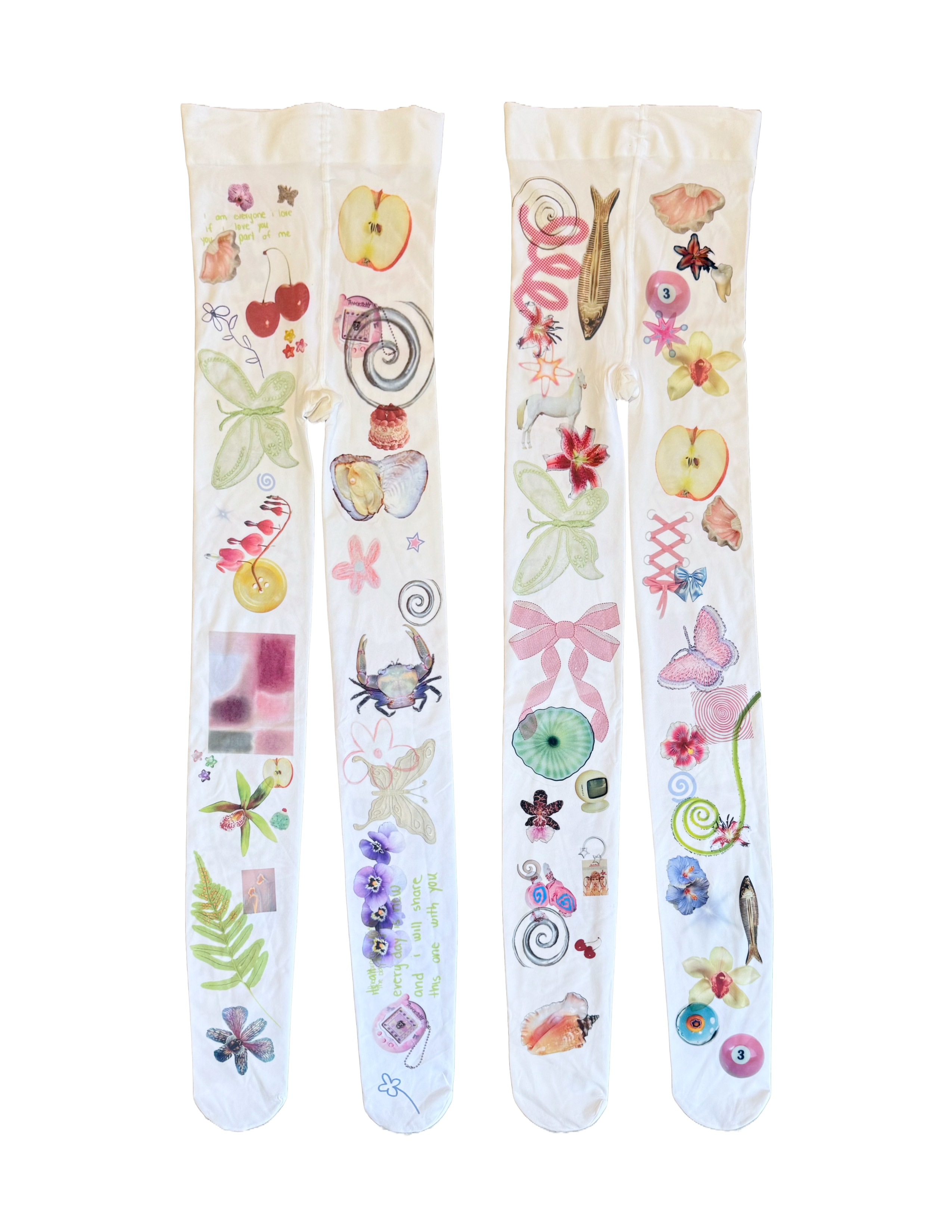 Collage Tights 8 (XS-M)
