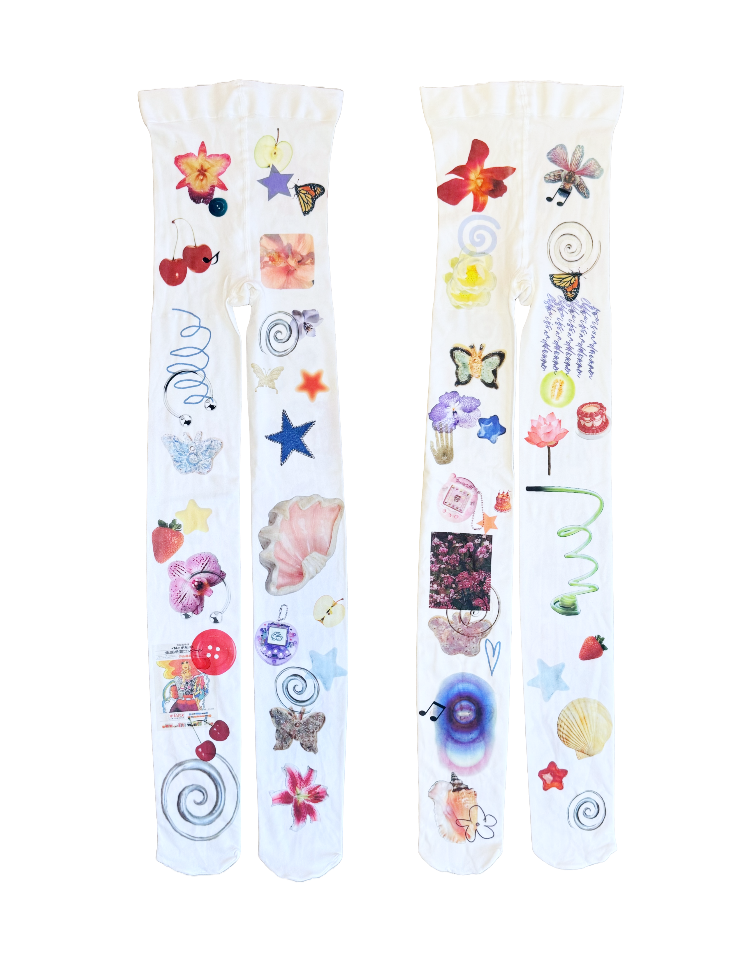 Collage Tights 10 (XS-M)