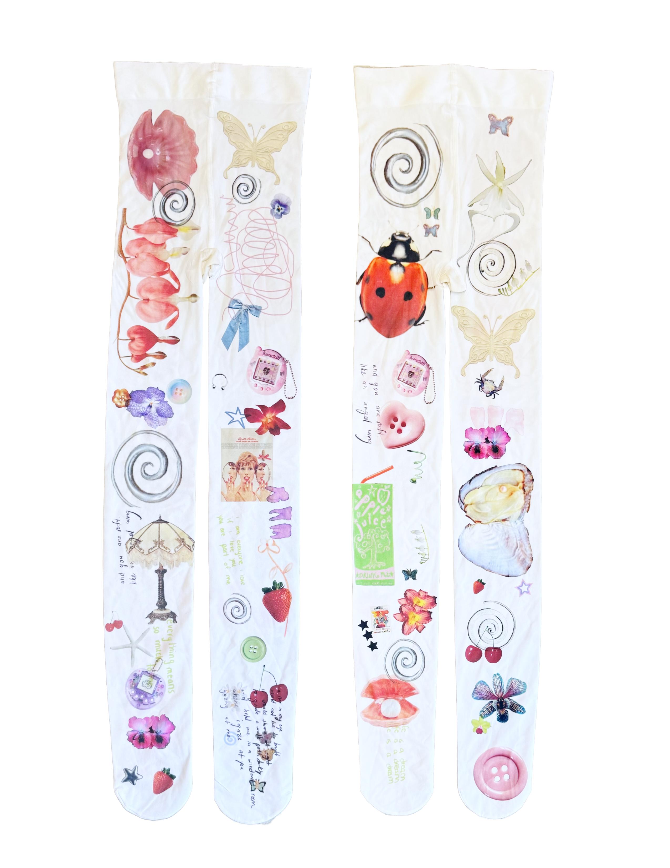 Collage Tights 12 (L-XL)