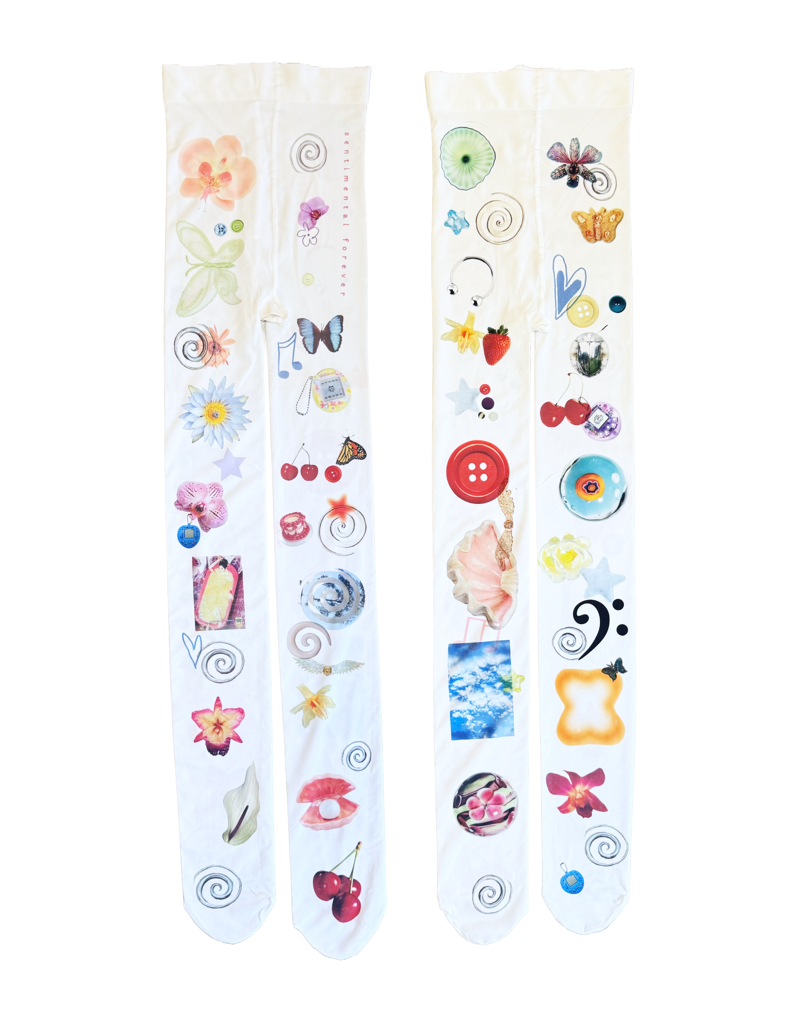 Collage Tights 13 (XL-XXXL)