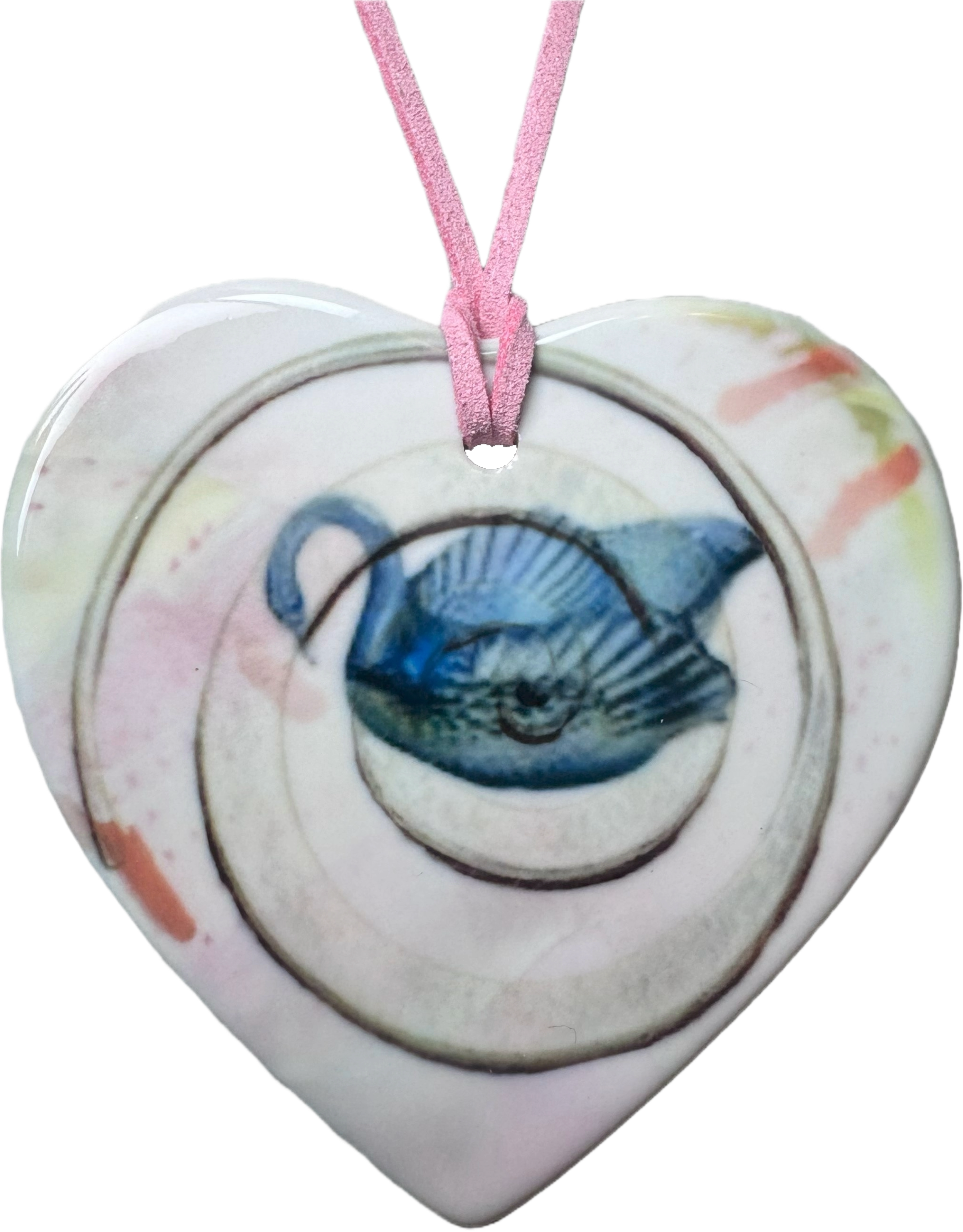heart charm necklace g