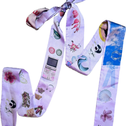 Ribbon Scarf 2