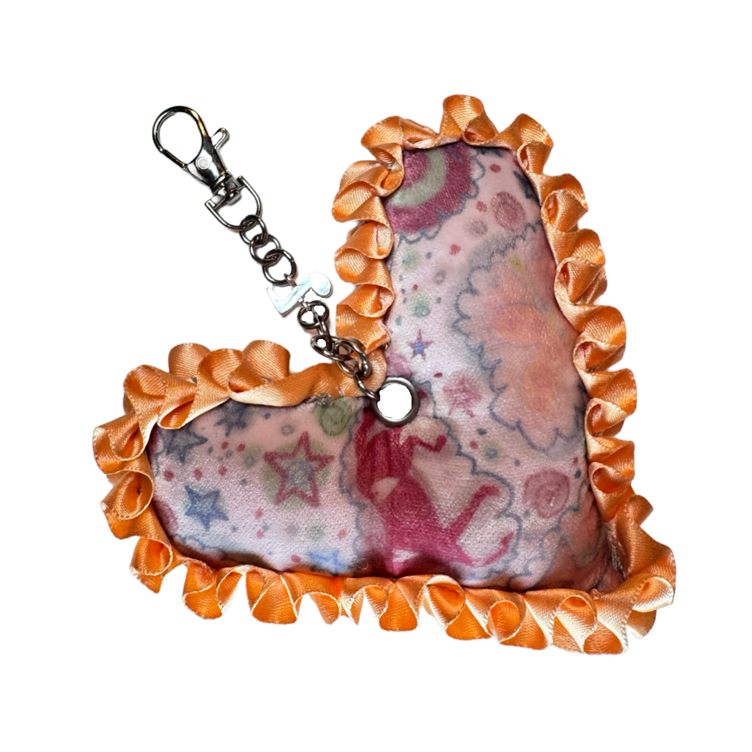 Cupcake Plushie Keychain