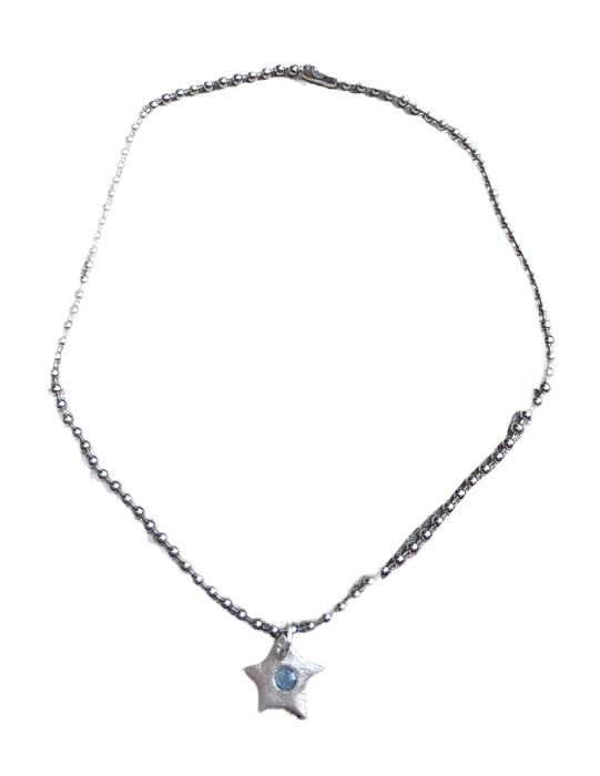 Star Silver Necklace