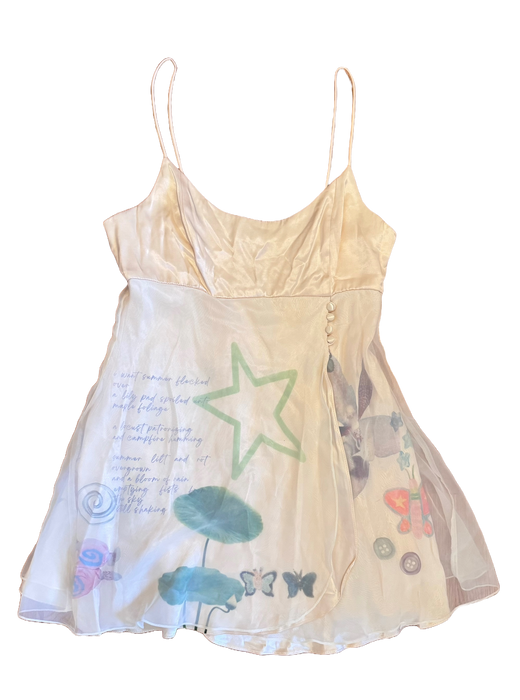 Vintage Tan Dress 1241