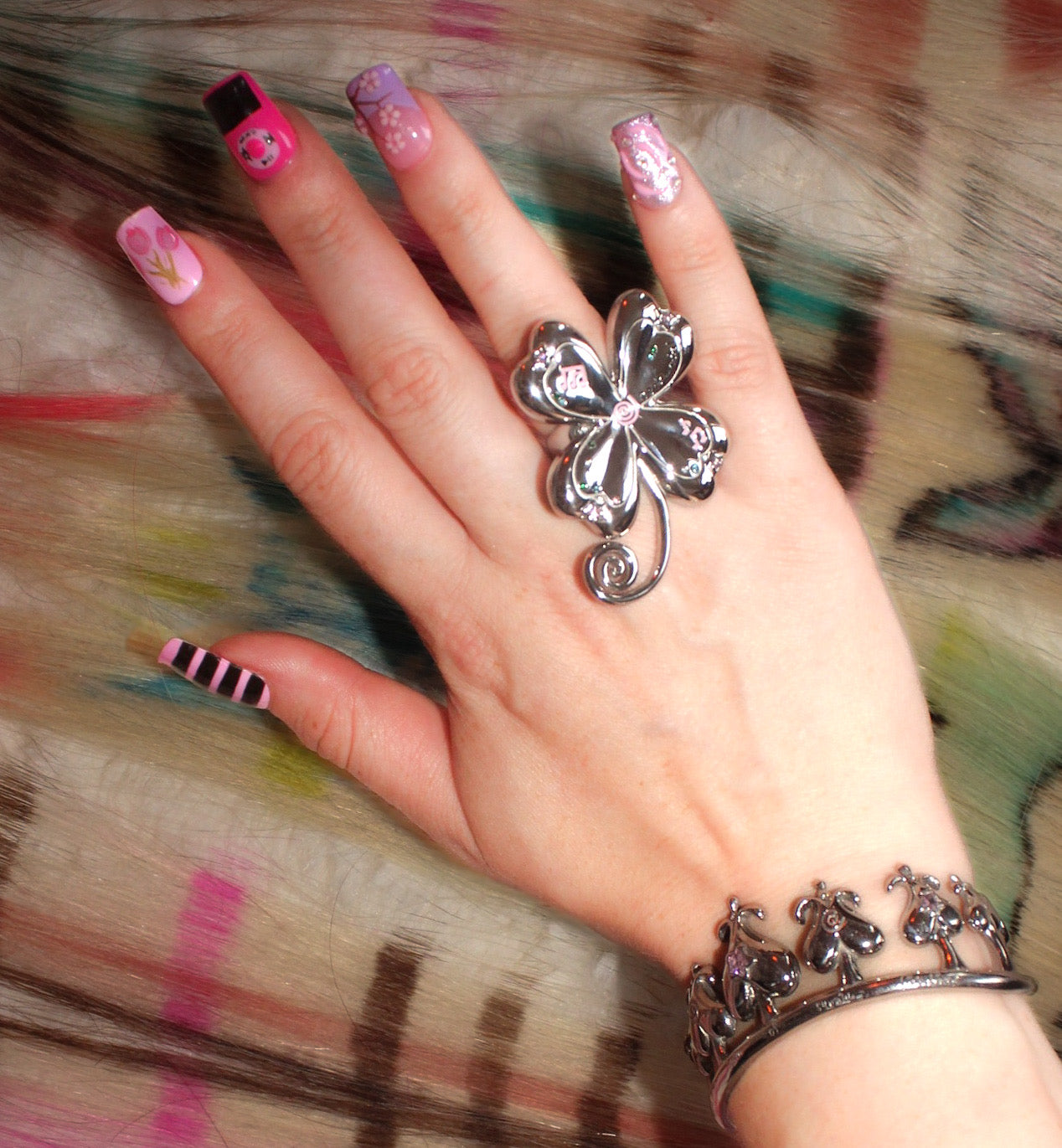 Lucky Girl Clover Ring
