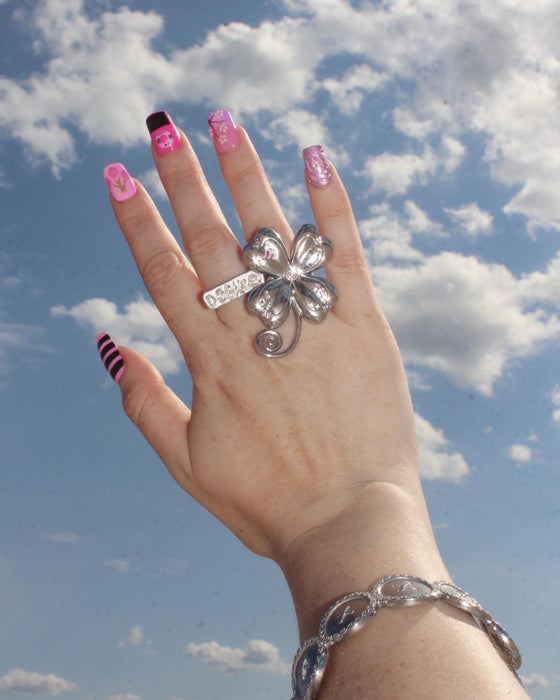 Lucky Girl Clover Ring– Orchard NYC