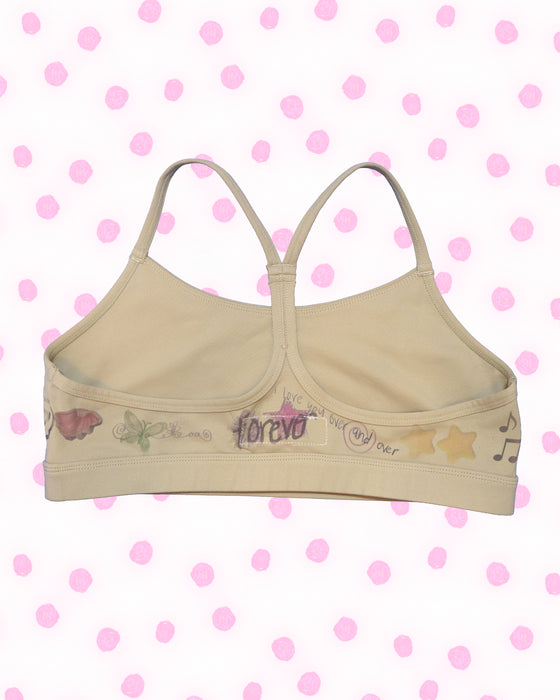 Tan Sports Bra - Size Small