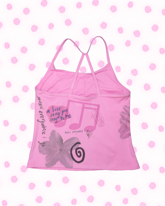 Pink Sports Tank - X-Large