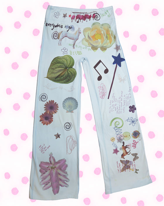 Blue Yoga Flares - Size Large