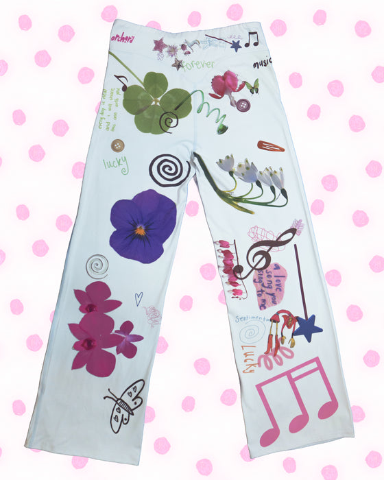 Blue Yoga Flares - Size Large