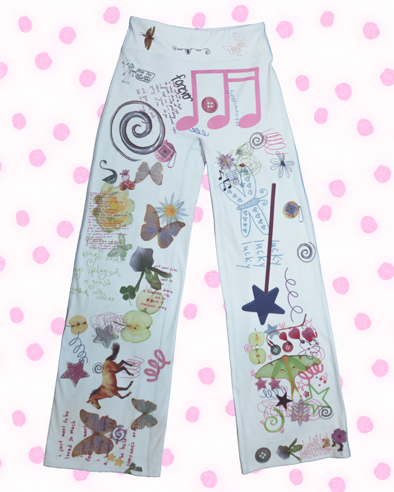 Blue Yoga Flares - Size Medium