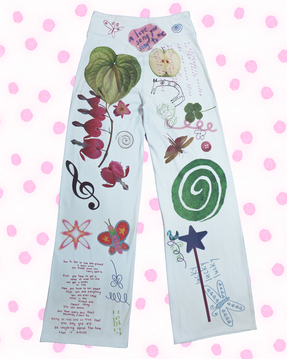 Blue Yoga Flares - Size Medium