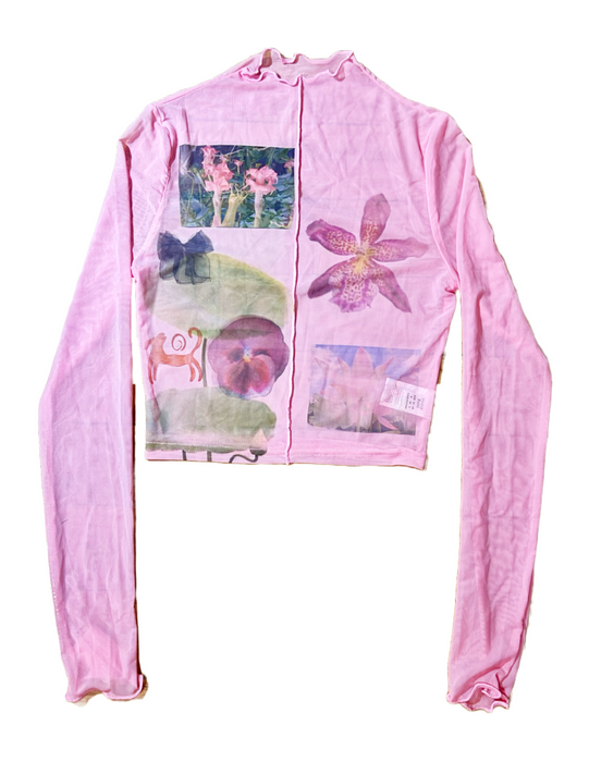 Pink Mesh Top 1.0 (S)