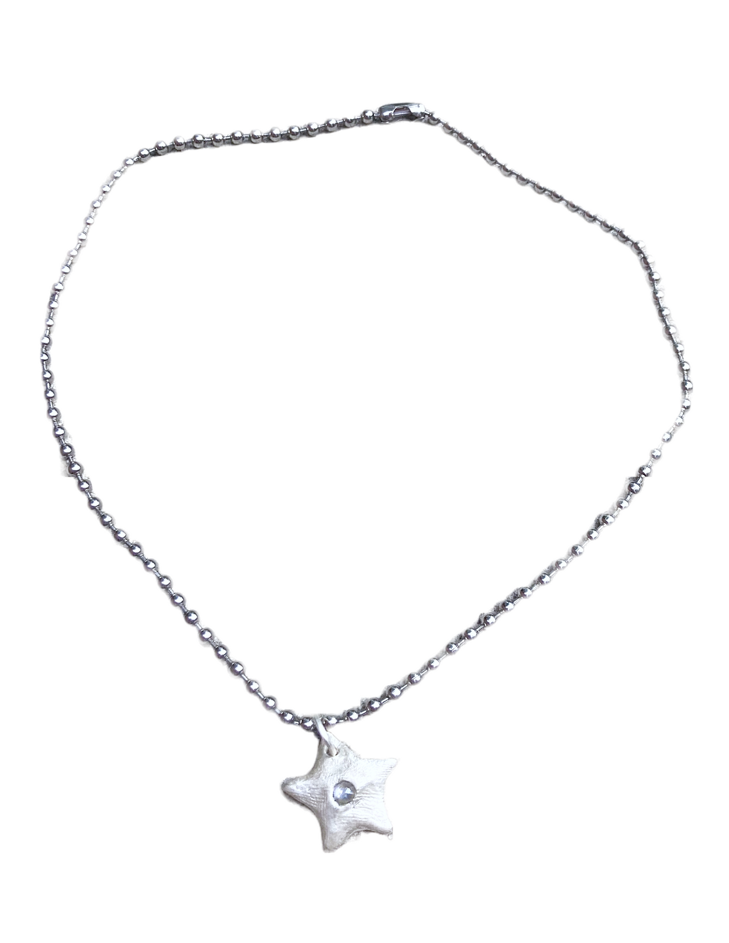 Star Silver Necklace
