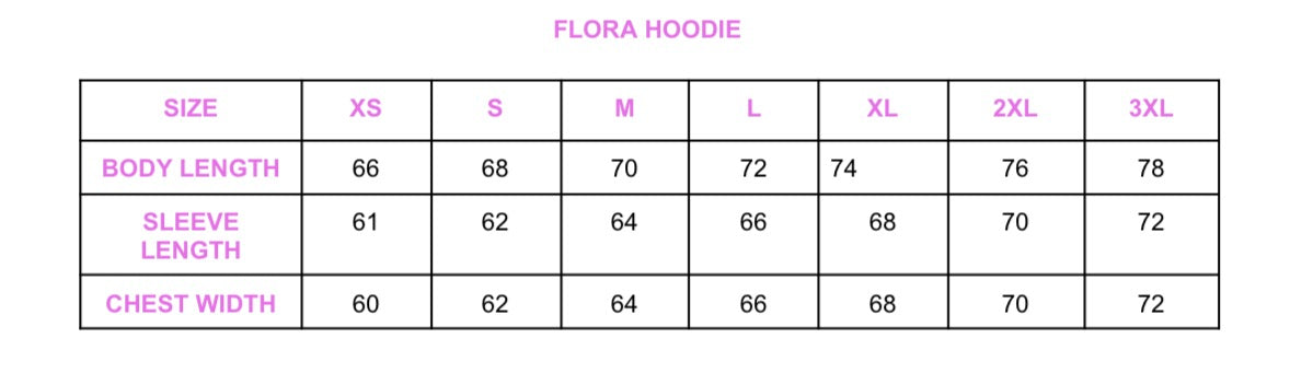 Flora Hoodie Pre-Order