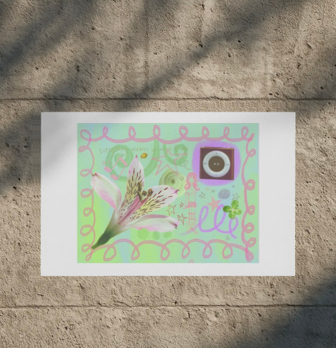 Music Everywhere I Go Print (8.5*11)