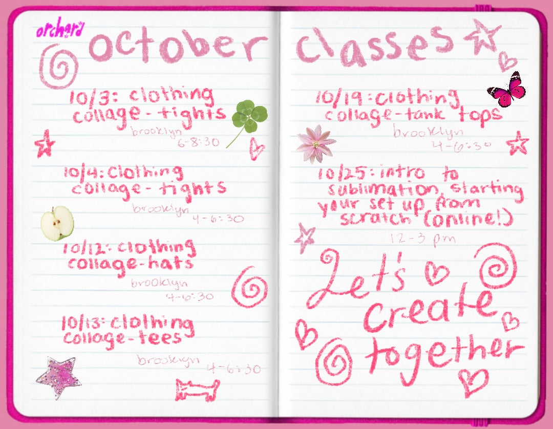 Clothing Collage: Hat Workshop 10/12
