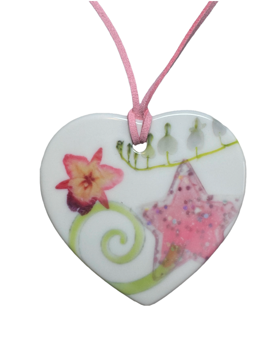 heart charm necklace 9