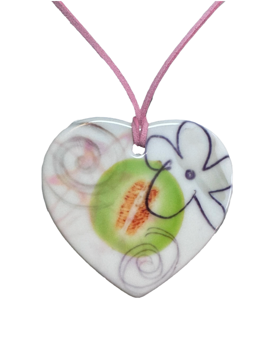heart charm necklace 7