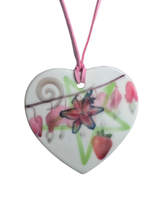 heart charm necklace 6