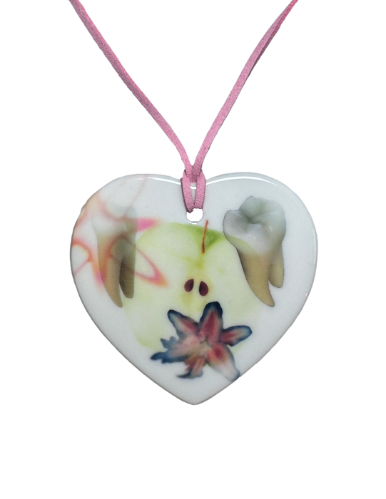 heart charm necklace 5