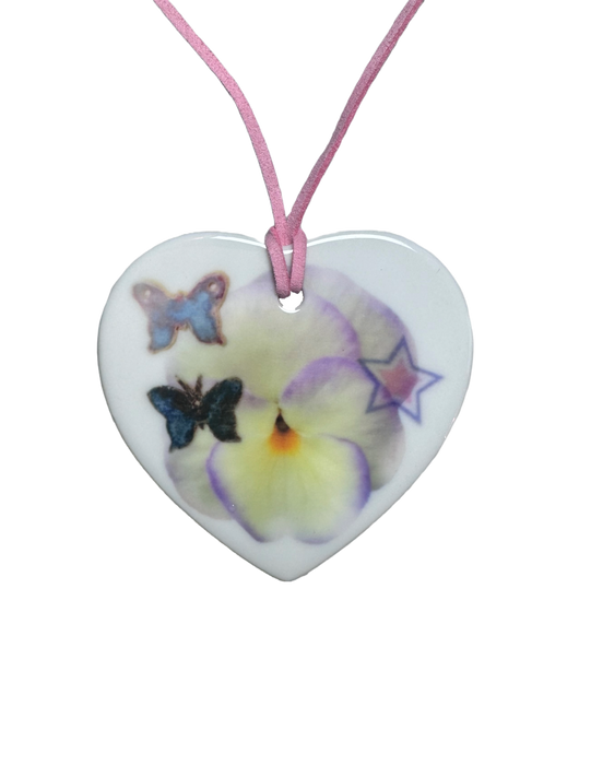 heart charm necklace 3