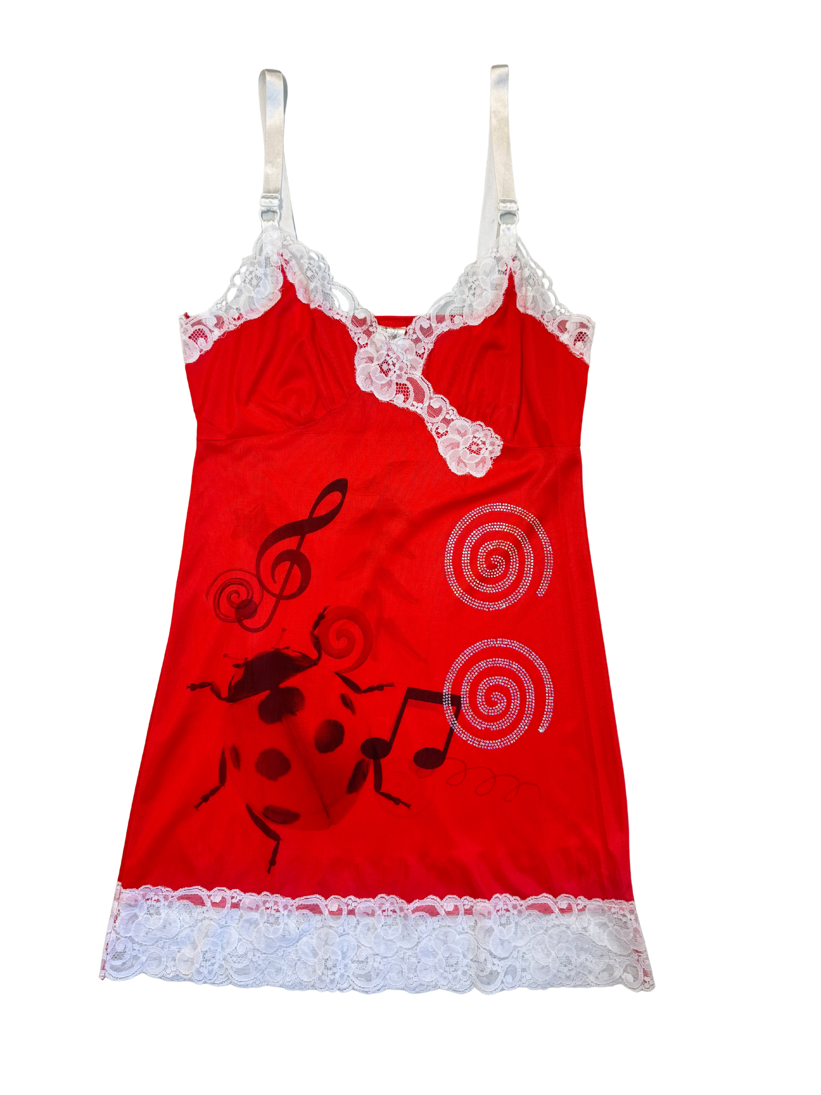 Collage Slip Dress - S