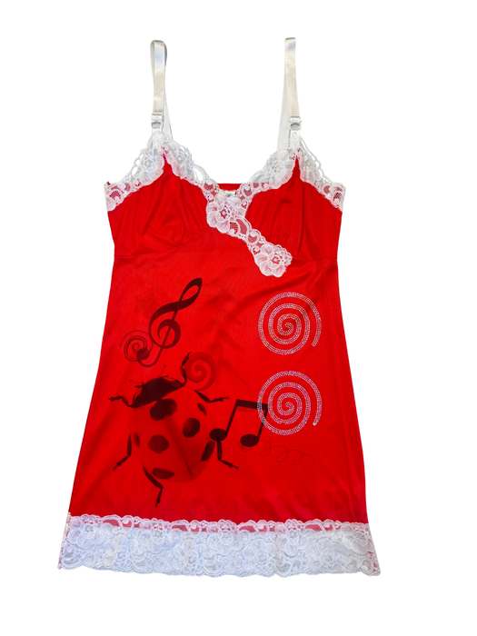 Collage Slip Dress - S