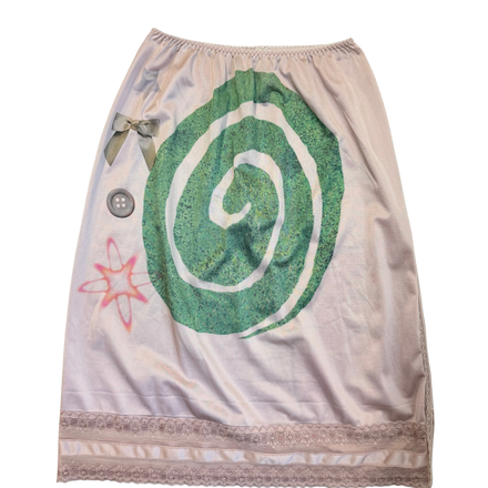 Collage Slip Skirt S-M