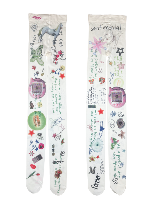 Collage Tights (L-XL)