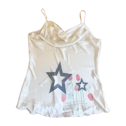 Stars Satin Top