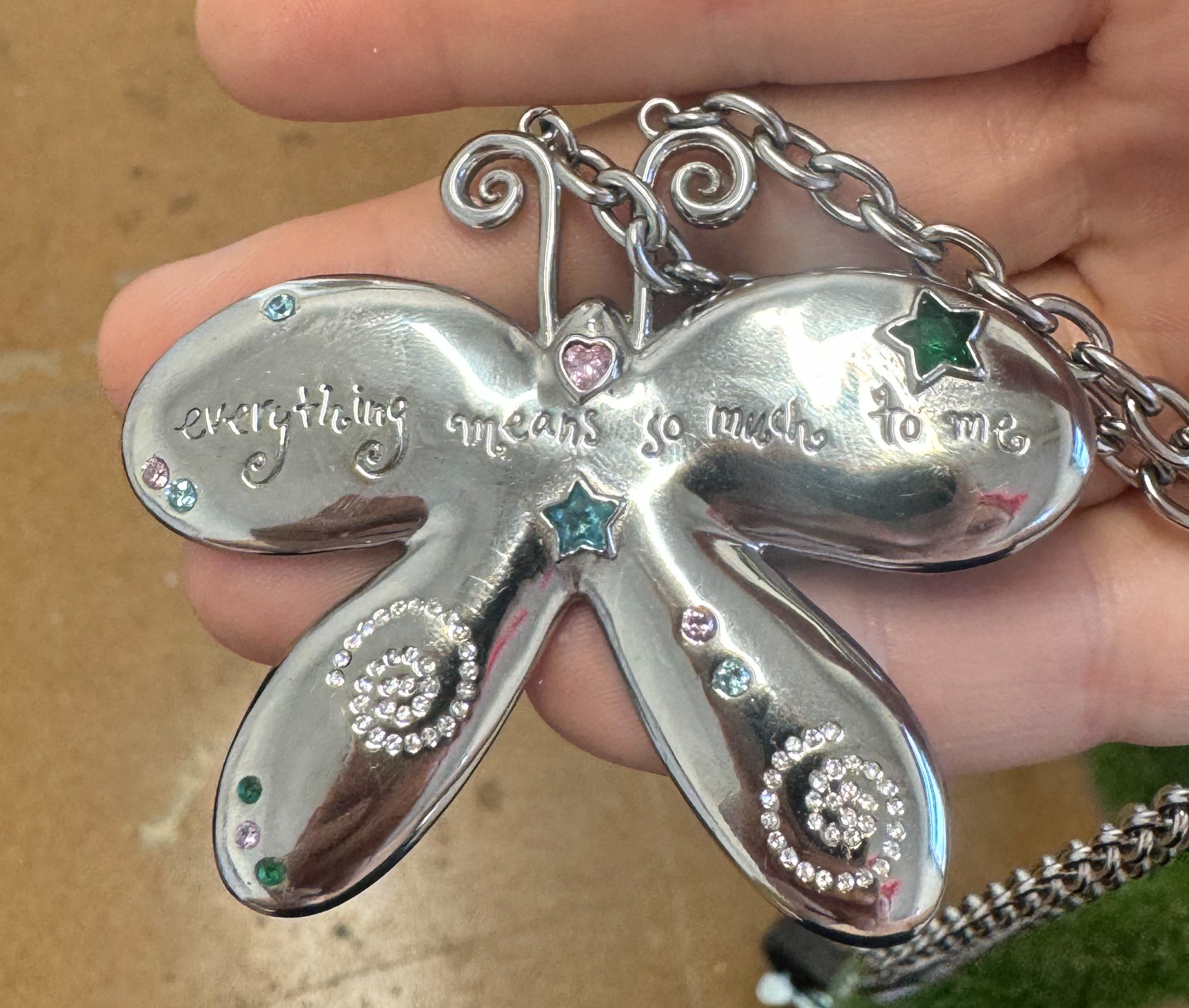 Everything Means So Much Butterfly Necklace