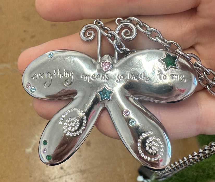 Everything Means So Much Butterfly Necklace