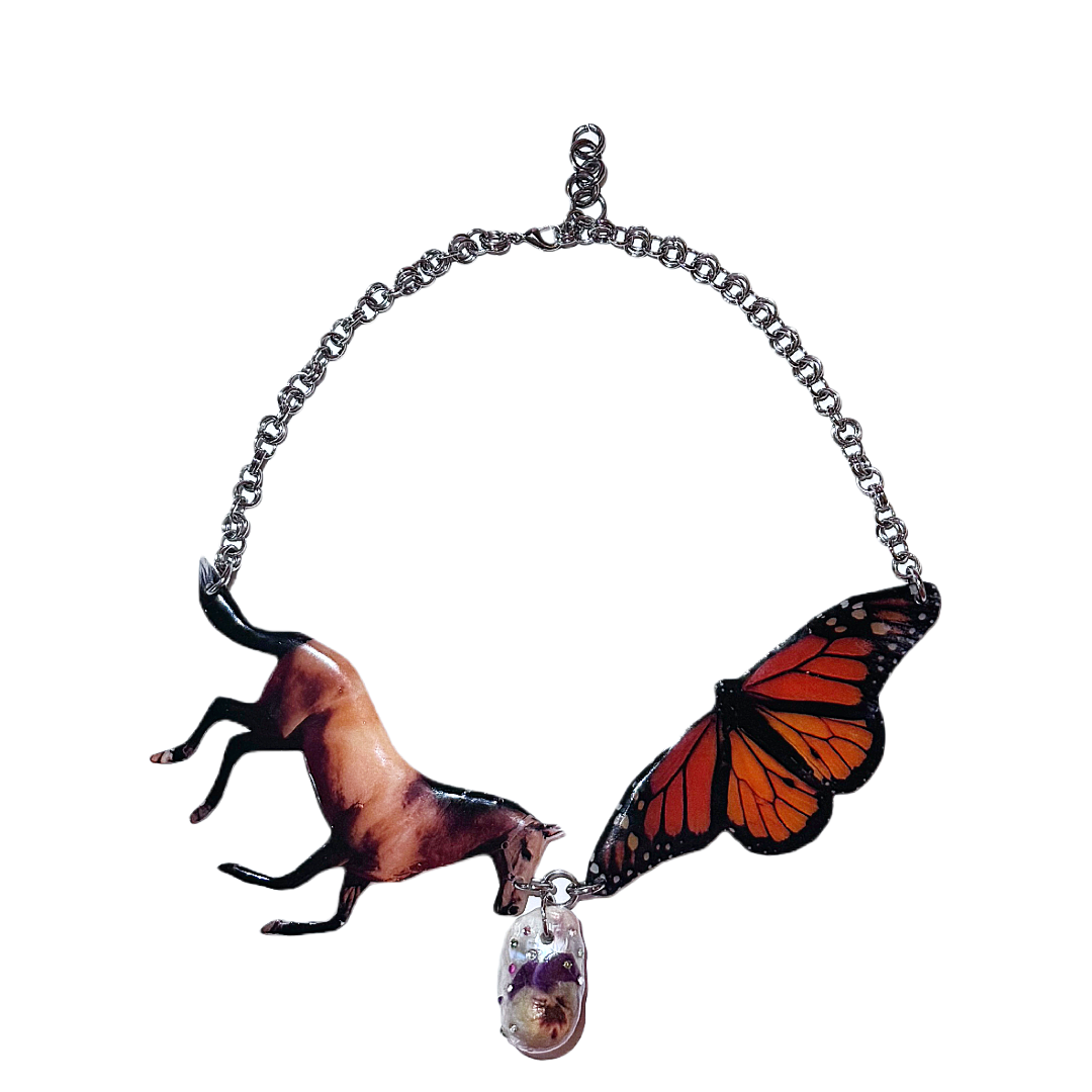 Horse Monarch Necklace