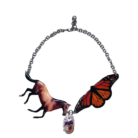 Horse Monarch Necklace