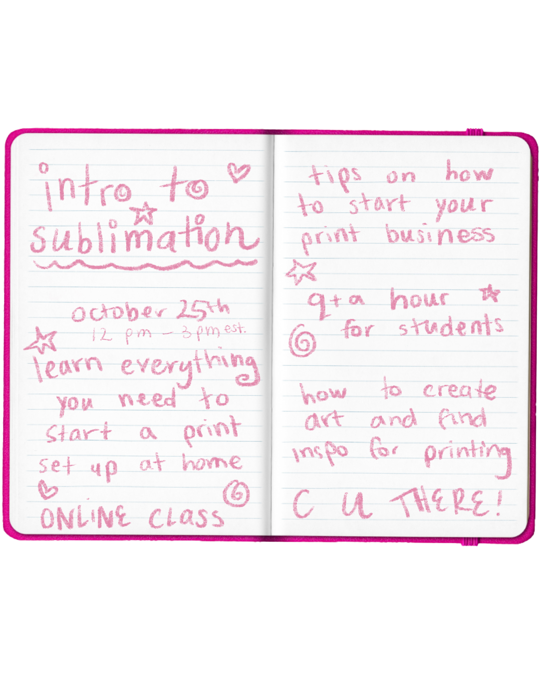 Introduction to Sublimation: Online Class 10/25